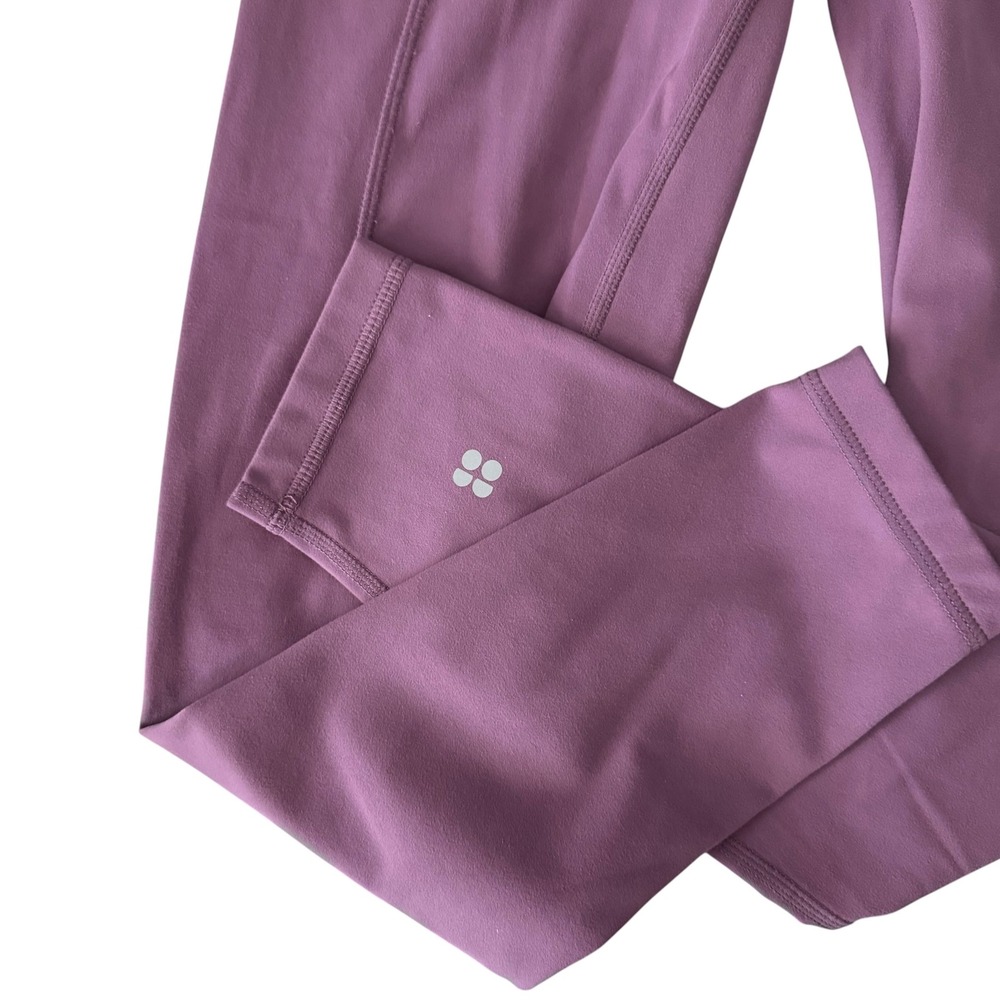 Sweaty Betty Super Soft Leggings Women 4 Purple Excellent 7/8 Yoga Pockets - Picture 8 of 14